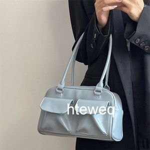 Abendtaschen Vintage Öl Wachs Leder Frauen Umhängetaschen Ladies Mode Unterarm Feste weibliche Tasche Einfache Reißverschlusshandtaschen