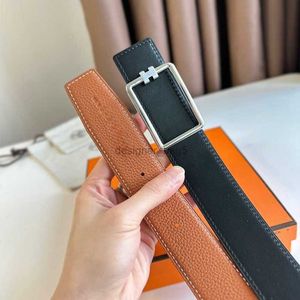 10A High quality classic designer Belt for women stainless steel H buckle Real leather Fashion womens belt Retro Luxury mens belt 90-125cm unisex Reversible belt H96