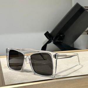 Designer Sonnenbrille für Männer Frauen 651005 Sommer Mode Square Avantgarde Uv400 Brillenstil Anti-Ultraviolette Popularität Acetat großer Quadratrahmen zufällige Box