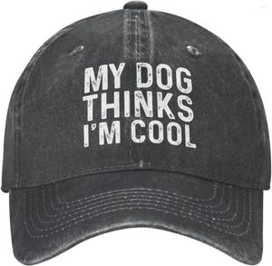 Ball Caps My Dogs Thinks I'm Cool Hat For Women Dad Hats