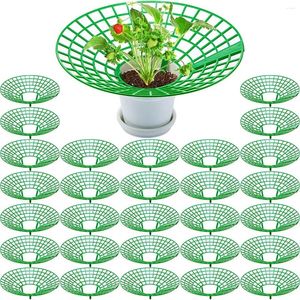 Decorative Figurines 10/20Pcs Strawberry Plant Supports With 3 Sturdy Legs Growing Racks Protector Frame Holder Cage From Mold Rot Dirt