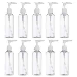 Garrafas de armazenamento 10 PCs Soof Hand Dispenser Lotion Bottle com Spigot redondo Spigot Hands Shampoo Travel