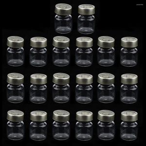 Storage Bottles 20 Pack Empty Sealed Sterile Vials With Aluminum Septa Seals