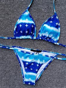 Luxo Bikinis Swimsuits acolchoados push push women duas peças roupas de banho ao ar livre viagens de férias de férias no traje de banho S-xll