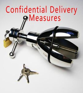 Anal Stretching Open Tool Confidential Delivery Measures Bdsm Anal Sex Plug Toys Stainless Metal Bondage Anus Expansion Bolt Ass7731331