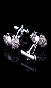 New Kflk Jewelry Brand Silver Cuff Links Whole Buttons Luxury Wedding High Quality Shirt Cufflinks For Mens 2Pairs5338572