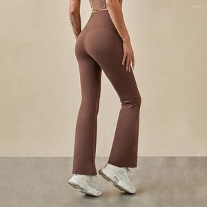 Pantaloni da donna Donne Donne in alto in vita Long Yoga Dance Palza larghe gamba per pantaloni sport Fitness che corre ginnastica da jogging