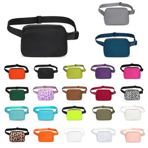 Klassiker Lu Yoga Bag Fanny Pack Pack Brustgürtel Back Bumbag Nylon Taschen für Frauen Männer Schulter Crossbody Taillenbeutel Handtaschen Brieftasche Geschenk Geschenk