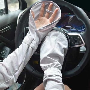 Sleevelet Arm Sleeves Summer Womens Driving Cover UV Protective Ice Gloves Loose Outdoor Q240430