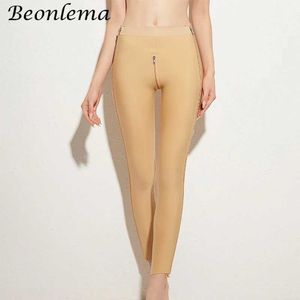 Pantaloni di controllo del rastrellamento della pancia in vita Abbigliamento a compressione grassa da donna Postpartum Spesso dopo la modellatura di grado chirurgico con cerniera Q240430