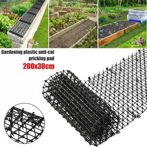 Cat Carriers 2M Garden Cats Scat Repellent Mat Prickle Strip Anti Spike Deterrent Keep Dogs Away Digging Climbing Pet Supplies