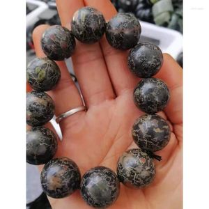 Bangle Luoyang Plum Blossom Jade Armband Men's and Women's Round Beads Hands String