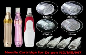 NC260 1 3 5 7 9 12 36 42 stift nano nålkassett för mym derma penna auto mikroneedling elektrisk dermapen mikronedle ne4415818
