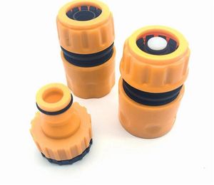 Uteplats Lawn 3PCS Fast Coupling Adapter Drip Tape Irrigation Slangkontakt med 1 2 3 4 Barbed Garden Water Connector Irrigatio6931245