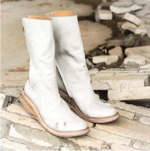 Liga de titânio de couro genuíno Goodyear Leather Sole Boots CCP Boots exclusivos Boot personalizado