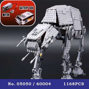 1168pcs MOC Compatible with legouingly DIY Star Series Building Blocks Wars Plus-Size AT Assembled Model Toys for Children Gift X0902 2273