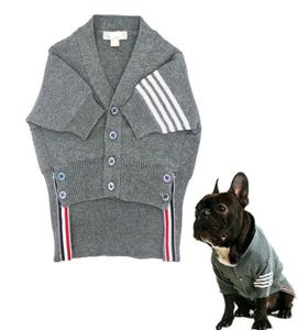 Pies Sweters Winter Warm Dog Ubrania mody dzianiny swetry dla małych średnich psów Pug Chihuahua Knitwear 11 2010304262687