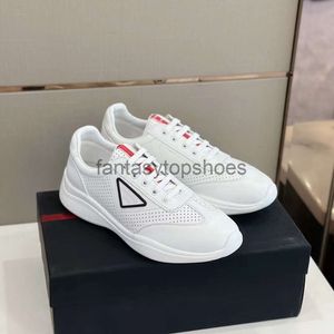 Praddas Pada Prax Prds Marke Casual Schuhe Männer Lüftung Lüftung Leder Sneaker Schuhe Weiß schwarzer technischer Gummi -Runner Sport Rabatt zu Fuß