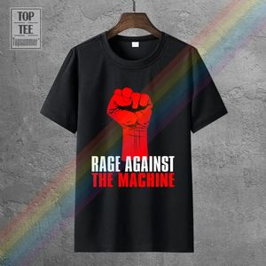 Wściekłość na maszynie Ratm 92 pasmo męsko czarna koszulka rozmiar S 2xl styl mody krótki rękaw 240424