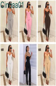 Women Jumpsuits Designer Slim Sexy Fashion Home Wear Christmas Printed Vneck Long Sleeve Pants Ladies New Tight Rompers 9 Colours5015574