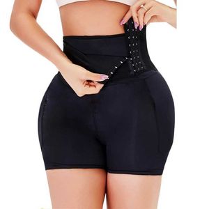 Waist Tummy Shaper Underwear S-6XL sexy lifting buttocks shaping ultra-thin waist womens underwear shaping cushion fake buttocks enhancer Q240430