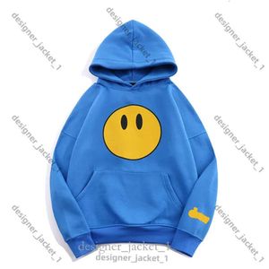 Novos masculinos e manchados de rua de rua feminina de feminina desenho de capuz smiley smiley sweater sweater de moda casual tendência moletons 8725