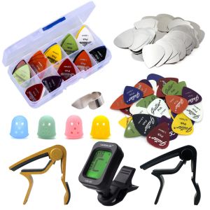 Accessori kit di strumenti per chitarra capo / chitar ghitar picks / tunner / dito per protezione ricambi Accessori Gyh