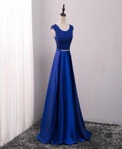 2017 새로운 도착 파티 이브닝 ​​드레스 Long Dress Ovendo de Festa Aline Appliques 가운 섹시한 vopening back 댄스 파티 파티 드레스 5994527