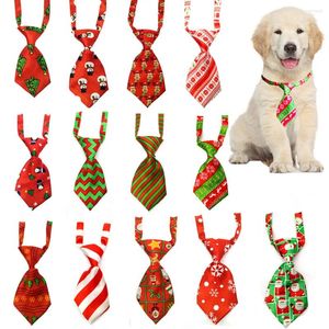 Dog Apparel 10pcs/lot Pet Cat Bow Tie Lots Mix Colors Grooming Accessories Adjustable Puppy Products Bowtie Supplies