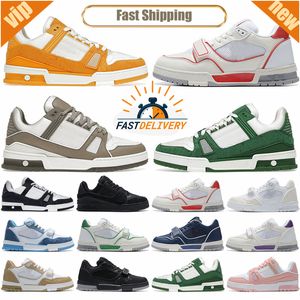 Designer Sneaker Casual für Männer, die Trainer Outdoor Trainer Schuh hochwertige Plattformschuhe Leder 2024 Flach Unisex bequem luxurius brandneue