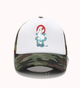 Cappello Snapback Ghostbusters 1984 Film Trucker Hats rotto a rete Baseball Cap da baseball Snapback KPOP KPOP Sadjustable Picked Hat per Men5991563