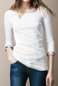 Дизайнеры женская футболка классическая простая вышиваемая модная модная и футболки для женских футболок o nece три четверти рукав Kohls для женщин