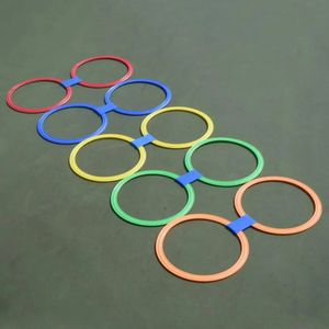 ABS 10 pezzi/set 28/38 cm Velocità calcio Agility Ring Attrezzatura di allenamento calcio sensibile Speeding Accessori di allenamento da calcio 240428