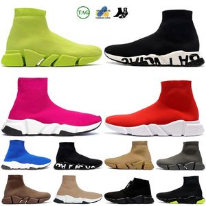 Sapatos de grife meias tênis de corrida plataforma masculina mulher mulher speed de tricô brilhante 2.0 1.0 tênis de tênis de tênis de tênis de tênis mestre emed emed sneakers speed's