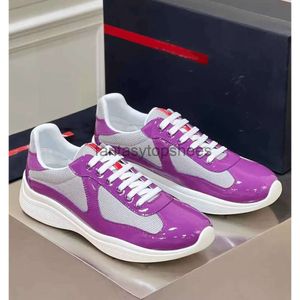 Praddas pada Prax PRD Luxury Men America Cup Top Sneakers Scarpe Tecnica Tessic Piattaforma Sport Sport Piattaforma SOLA SOLO SCONT ALLE ALLE SCONT SCONTARE ALL'INCONTRO FOO