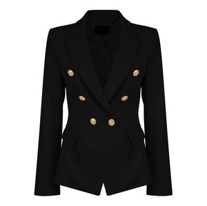 Ladies Black Blazers Feminino Jacket Formal Women Women Short Slim Jackets White