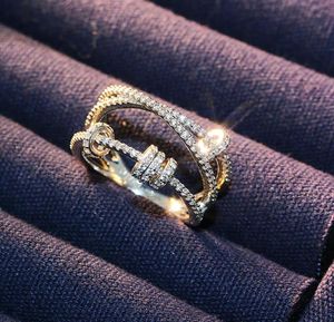Unik stil kvinnlig rund fingerring real 925 sterling silver förlovningsring vintage bröllopsringar för kvinnor1012905