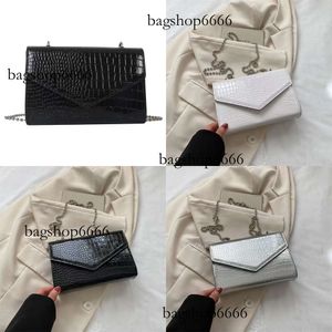 Brandbags1990 Designer Alligator Sunset 22Cm Genuine Leather Bags Chain Purse Fashion Clutch Envelope Lady Shoulder Bag Cowhide Purses S Original Edition s