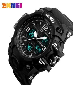 New Fashion Men Sports Watches SKMEI Men Quartz Analog LED Digital Clock Man Military Waterproof Watch Relogio Masculino 1155B 2012659632