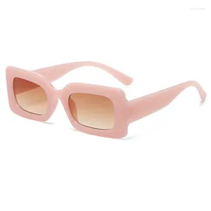 Sunglasses Fashion Summer Vintage Y2K Square Frames Women For Female Retro Punk Small Rectangle Sun Glasses Eyewear Shades