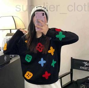 Kadın Sweaters Tasarımcısı Kadın Sweater Lüks Marka Knited Houndottooth Uzun Kollu Büyük Boyutlu Jumper Coats Puff Elbise Ceket Ctr0