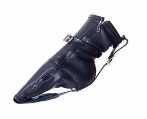 BDSM Bondage Sex Spielzeug Füße Zurückhaltung Kinky Sex Zurückhaltung Spielzeug weiche PU Leder Fuß Bondage Stiefel weibliche Fetisch -Kit für Paare1186119