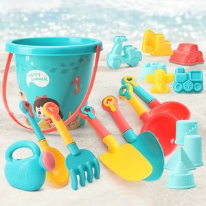 Zabawki plażowe dla dzieci set piasek piasek bulda plażowe zabawki dla maluchów letnia gra plażowa dziecięce zabawki narzędzia do zabawy 240430
