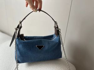 Nuovo modelli stilista hobo handbag mandata retrò sacca di jeans borse in jeans blu in denim spalla retrò sacca bento borsetta piccola borsetta