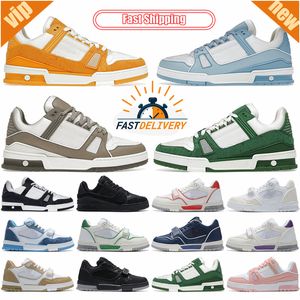 Designer Treaker Treaker Buty Białe kobiety Sneakery Rozmiar swobodnego luksusowego trenera mody Sportsman Spring Athletic Unisex Najwyższej jakości marka latem