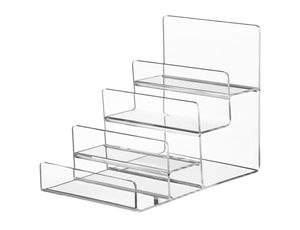 Haczyki Rails Display Stand Organizer Storage Stand Portfel akrylowy Portfy Półki Postawne organizatory Półki torebki stoiska 4760677