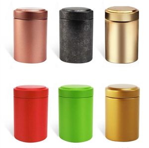 4565mm Blechkasten Tee Kaffee Zucker Nüsse Glas Aufbewahrungsboxen Metallmünzen Süßigkeiten Schmuck Hülle Organizer Tee Caddies HomeWaret2i556264992