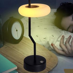 Table Lamps Cordless Lamp LED Desk With Built-in 2600mAh Battery 3 Lighting Modes 150 Lumens Metal Holder Light