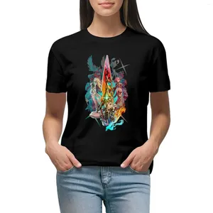 Women's Polos Xenoblade Chronicles? 2 - Team T-shirt Aesthetic Clothes Hippie White T-shirts For Women