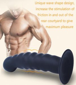 2 storlekar Super Soft Silicone Vagina Anal Dildo Butt Plug Male Prostate Massage Gay Masturbator Eroticsexy Toys For Men Women5023033